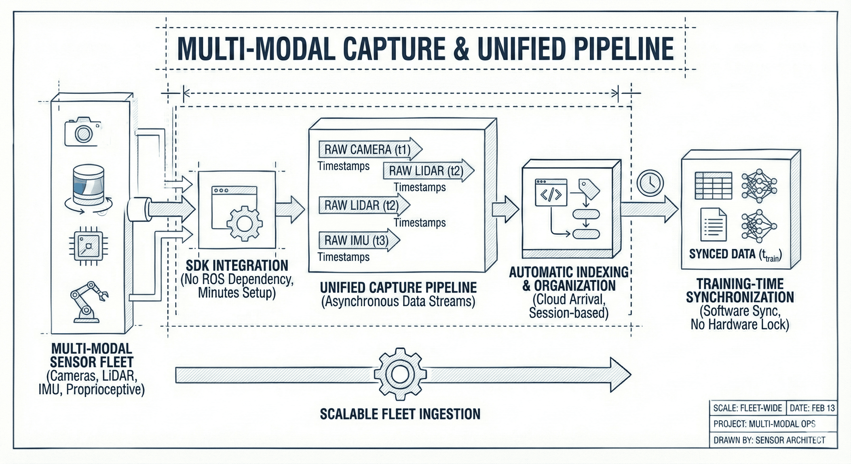 Multi-modal capture illustration