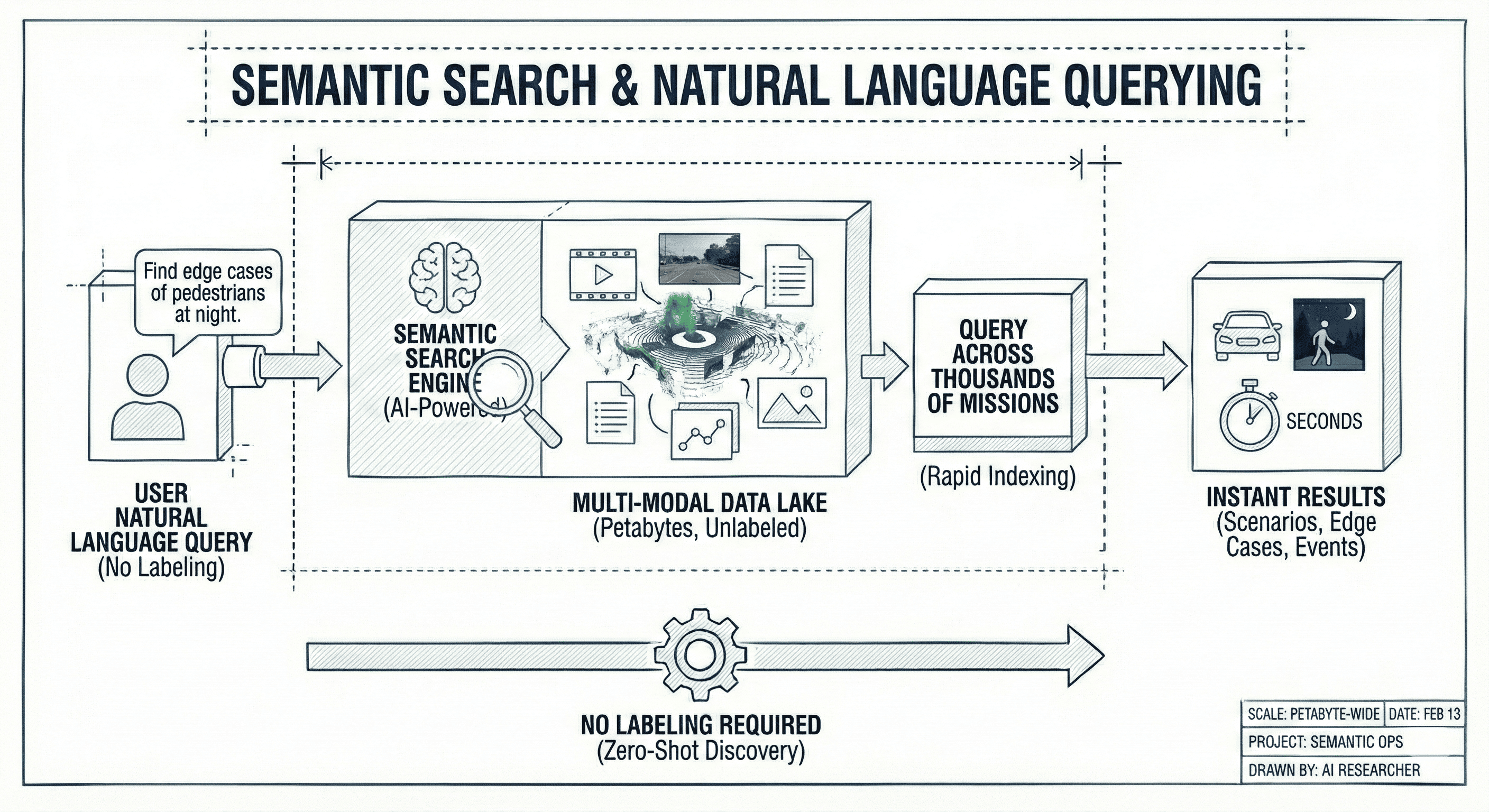 Semantic search illustration
