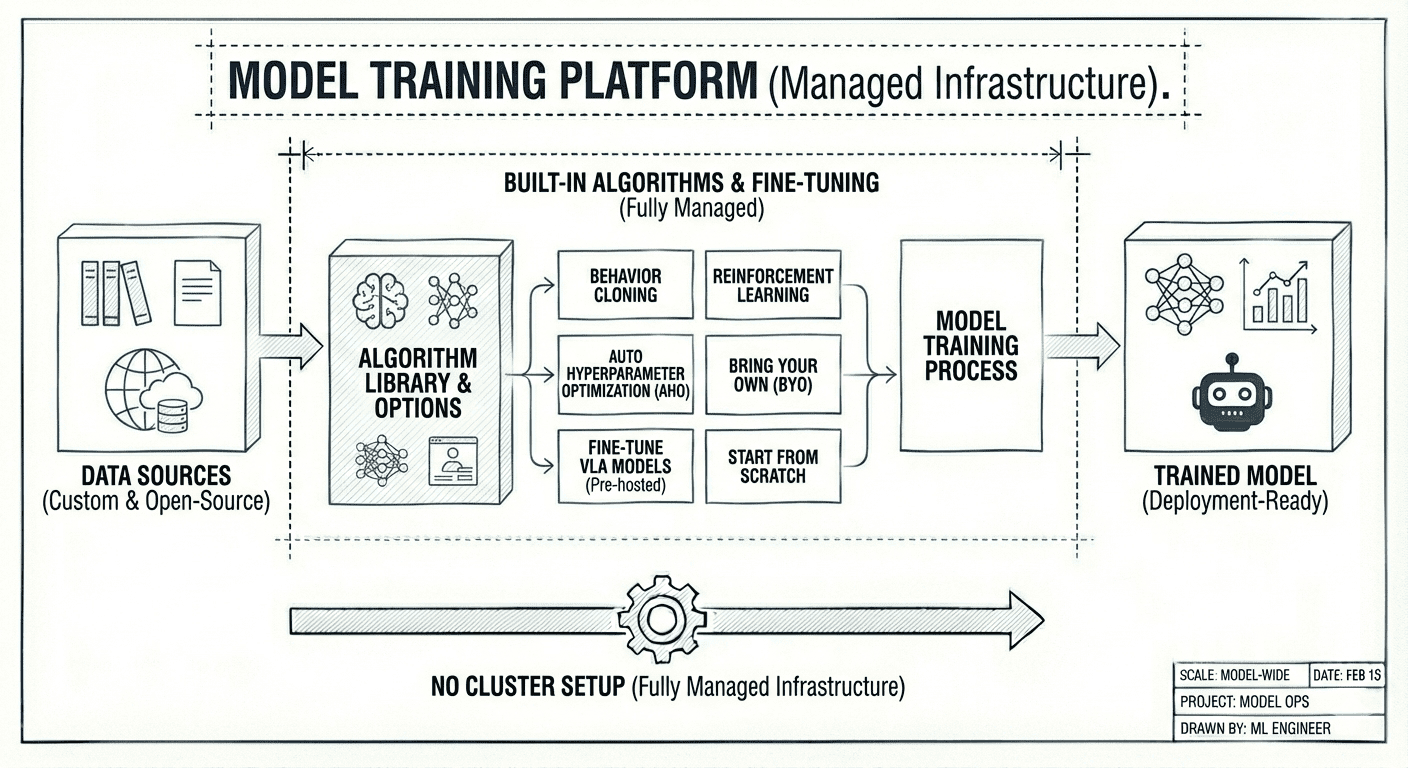 Model training illustration